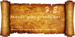Hutvágner Erzsébet névjegykártya